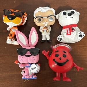 Funko Pop Loose Lot Cheetos KFC Kool-Aid Coca Cola Bear Energizer Bunny USED